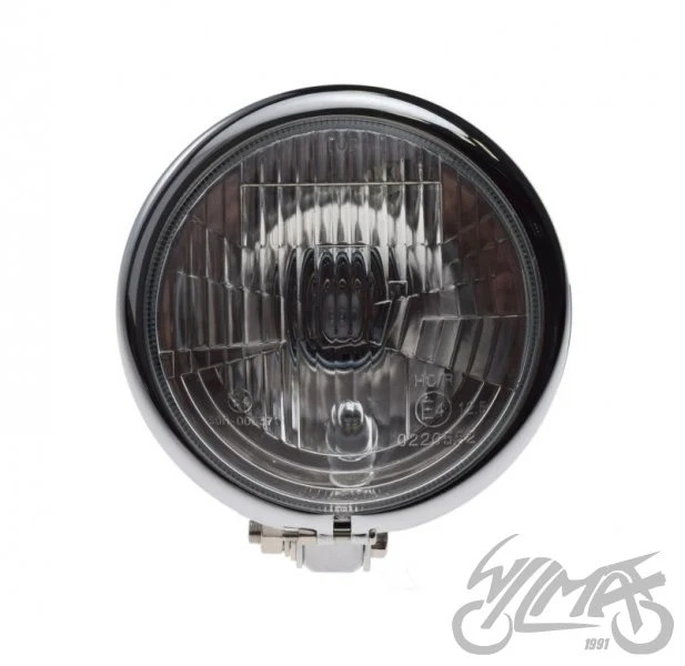 Chromowana lampa H4, klosz 133 mm — AW24335 — ujęcie 2