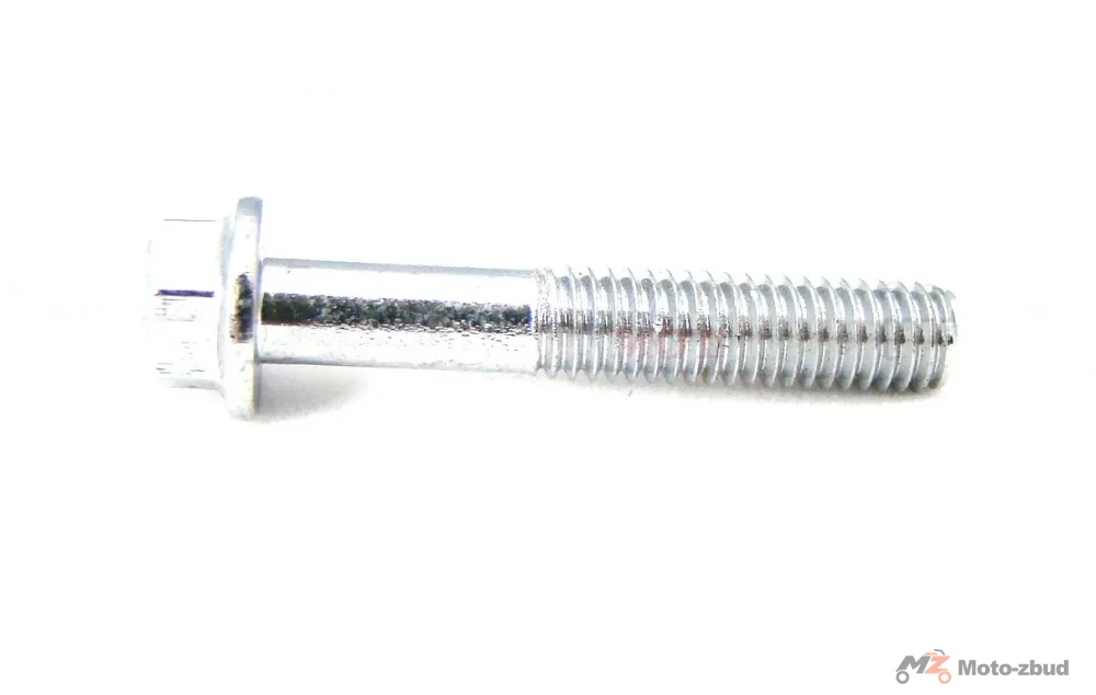 Junak M16 125 cm³/320 cm³ śruba M6 × 35 mocująca trójnik układu hamulcowego (chrom)