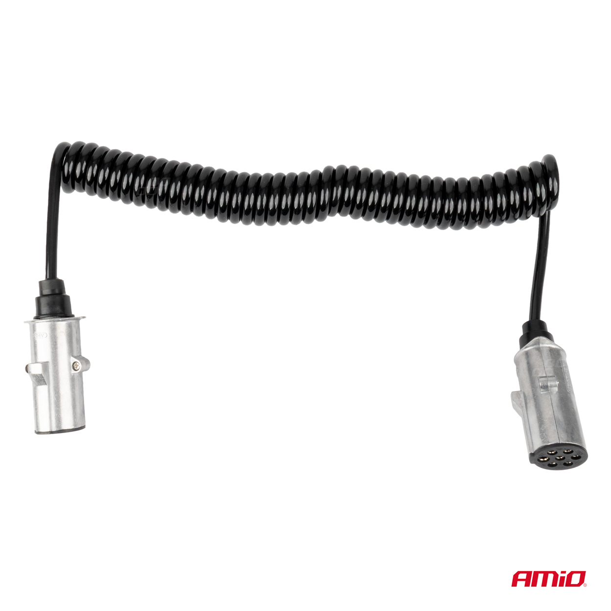 Przewód spiralny naczepy TIR 2x 7 PIN typ N 5m 24 V — ujęcie 2