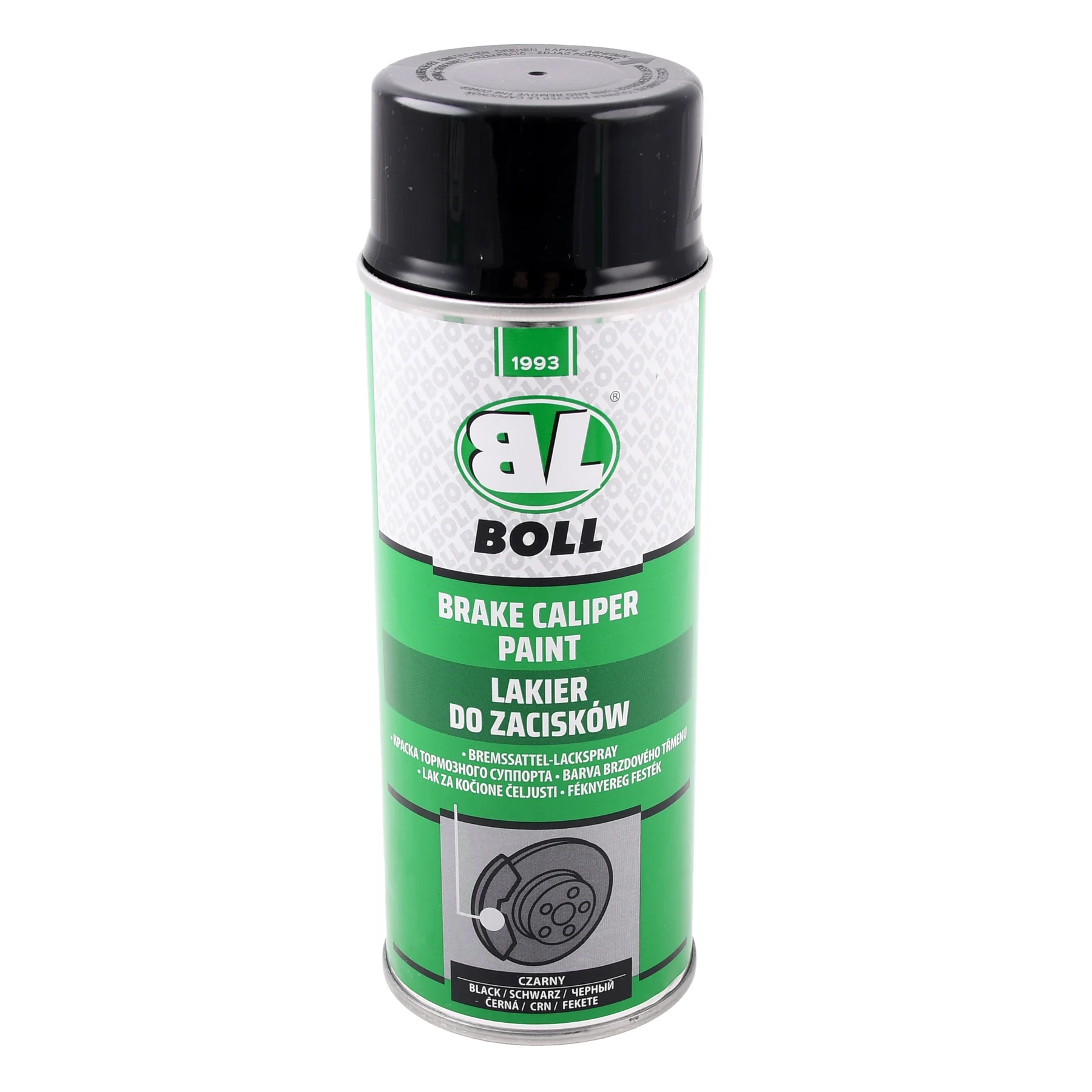BOLL spray lakier do zacisków hamulcowych czarny 400 ml — ujęcie 1