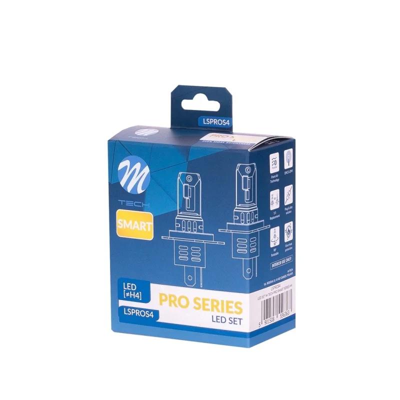 Zestaw LED SET M-TECH PRO SMART SERIES H4 — ujęcie 3