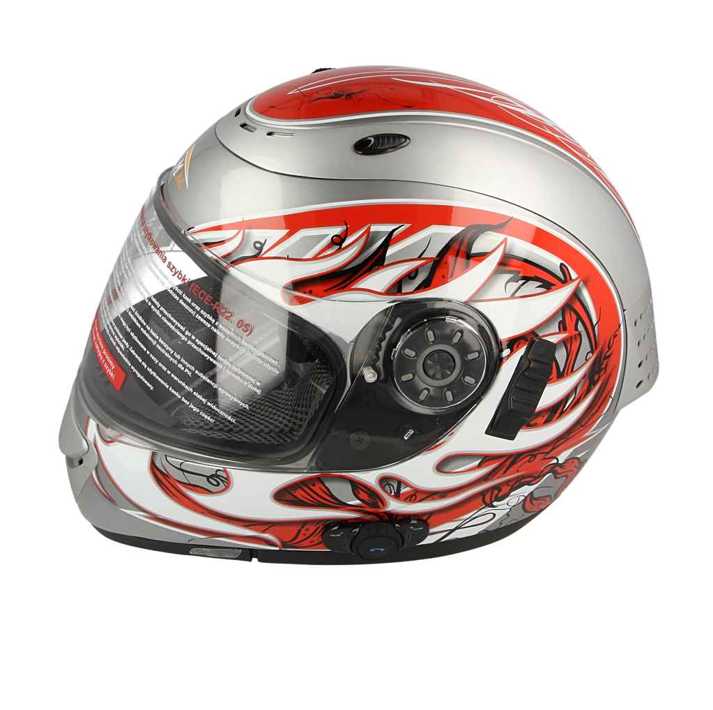 Kask motocyklowy VCAN V170B Grey CH-R – M — ujęcie 6