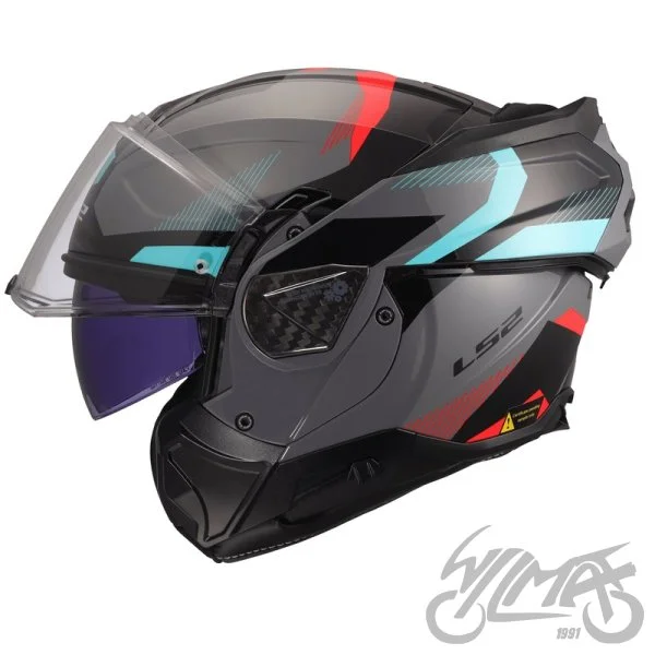 Kask LS2 FF910 advant II triple nardo grey L — ujęcie 3