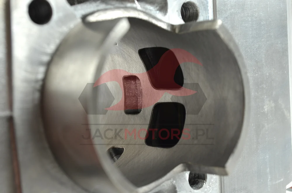 Cylinder Simson 85/5/3/2M membrana kpl. Wossner racing · zawór membranowy AM6 + króciec BVF — ujęcie 8