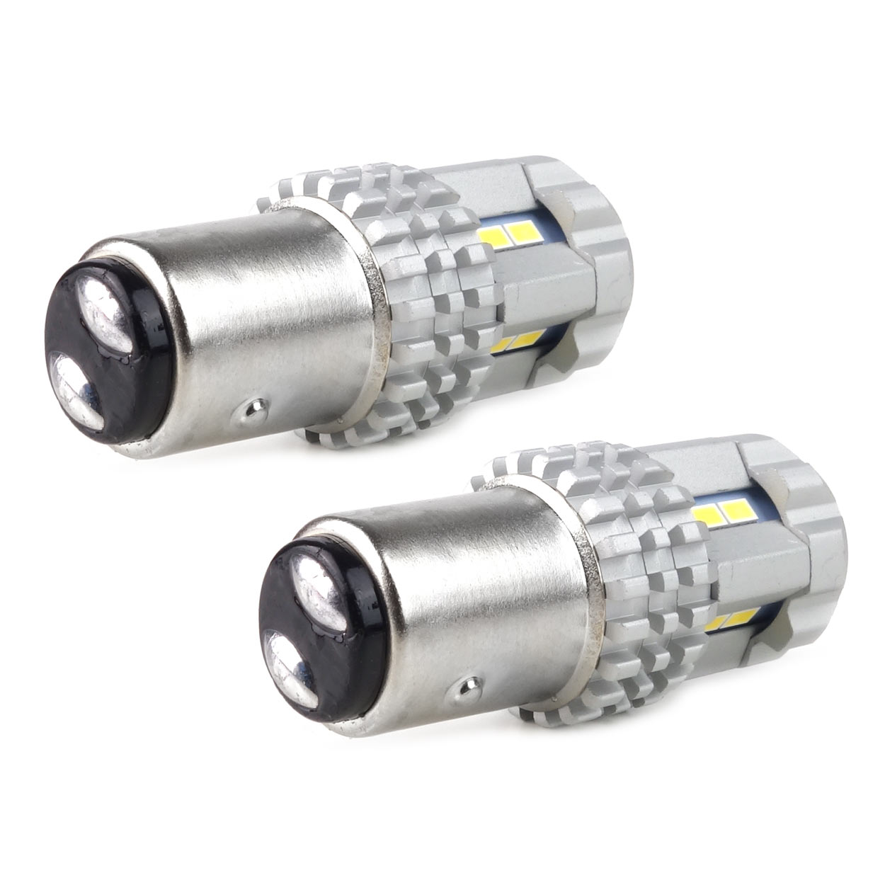 Żarówki LED CANBUS 3020 22SMD UltraBright 1157 BAY15D P21/5W White 12 V 24 V — ujęcie 3