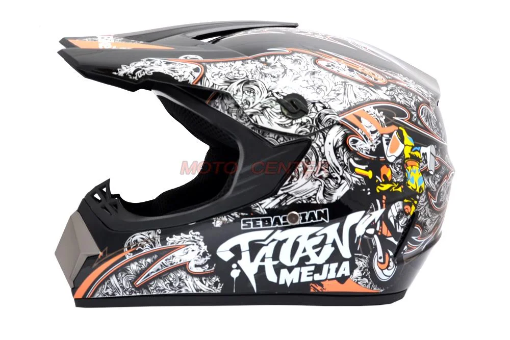 Kask crossowy MPX WL-905 Tatan czarny M — ujęcie 2