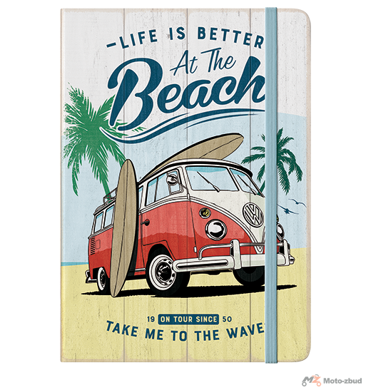 Notes VW bulli beach 54015