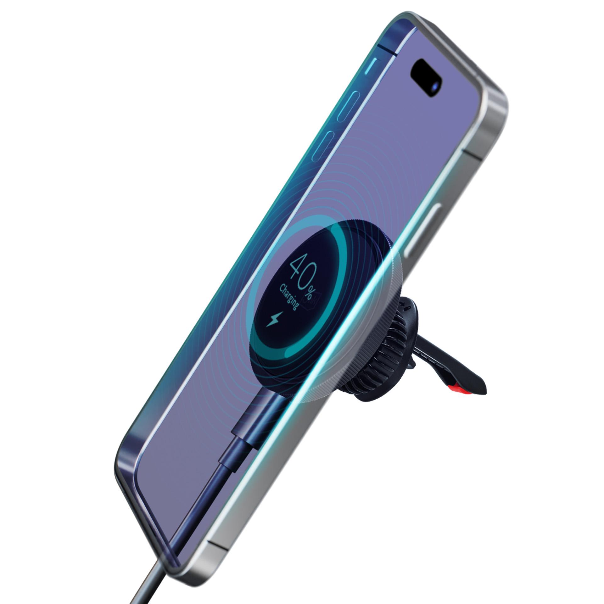 Uchwyt sam. na telefon Magcharger AIRVENT 3MK 5903108583428 — ujęcie 2