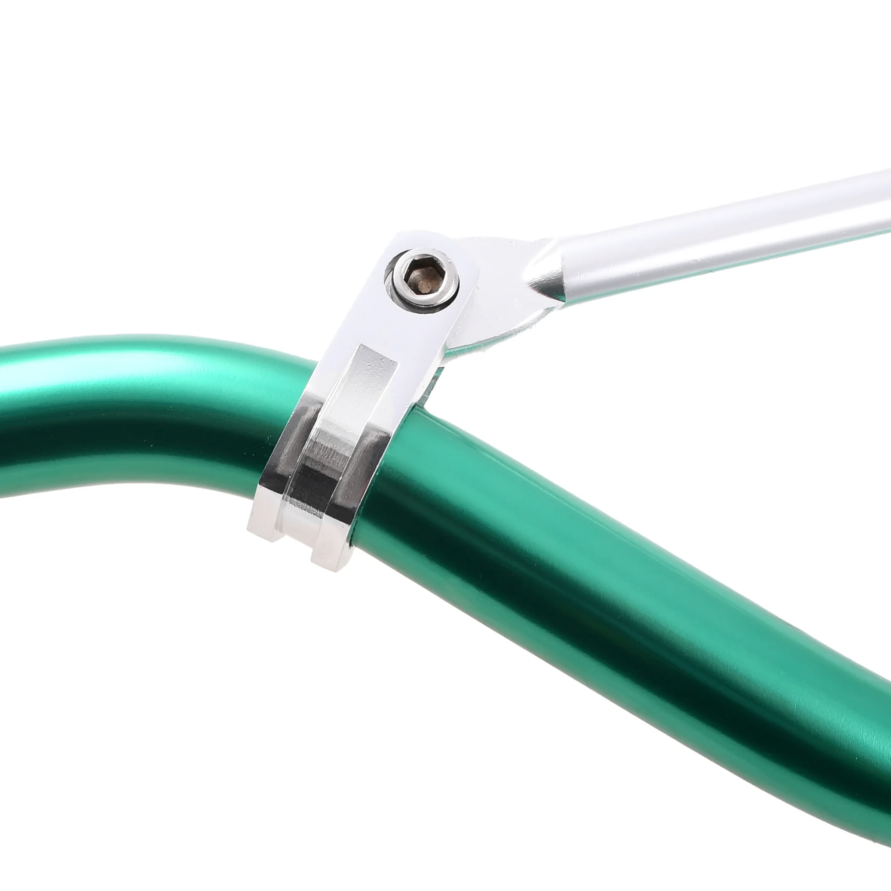 Kierownica Racing Force zielony połysk 22 mm 71 cm — ujęcie 3