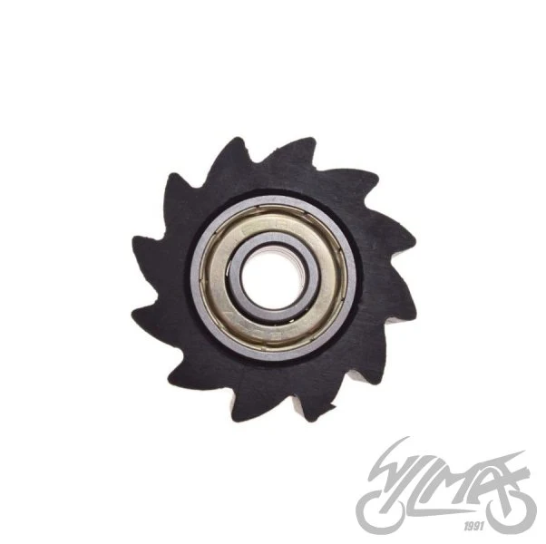 Rolka prowadząca łańcucha 38 mm — otwór 8 mm, czarna, AW56770 — ujęcie 2