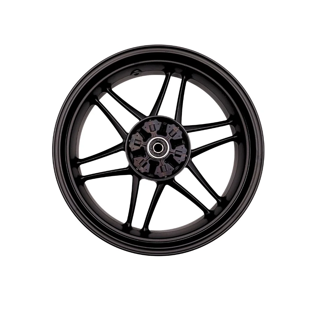 Junak M12VINTAGE400 felga 17 × 4,5 koła tył (czarny mat) (12-ramienna) (tarcz) — ujęcie 4