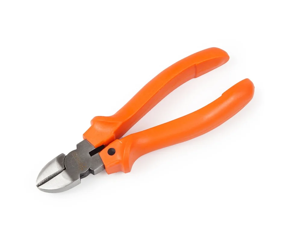 Szczypce tnące boczne obcinaczki uchwyty plastikowe Cr-V 180mm — ujęcie 2