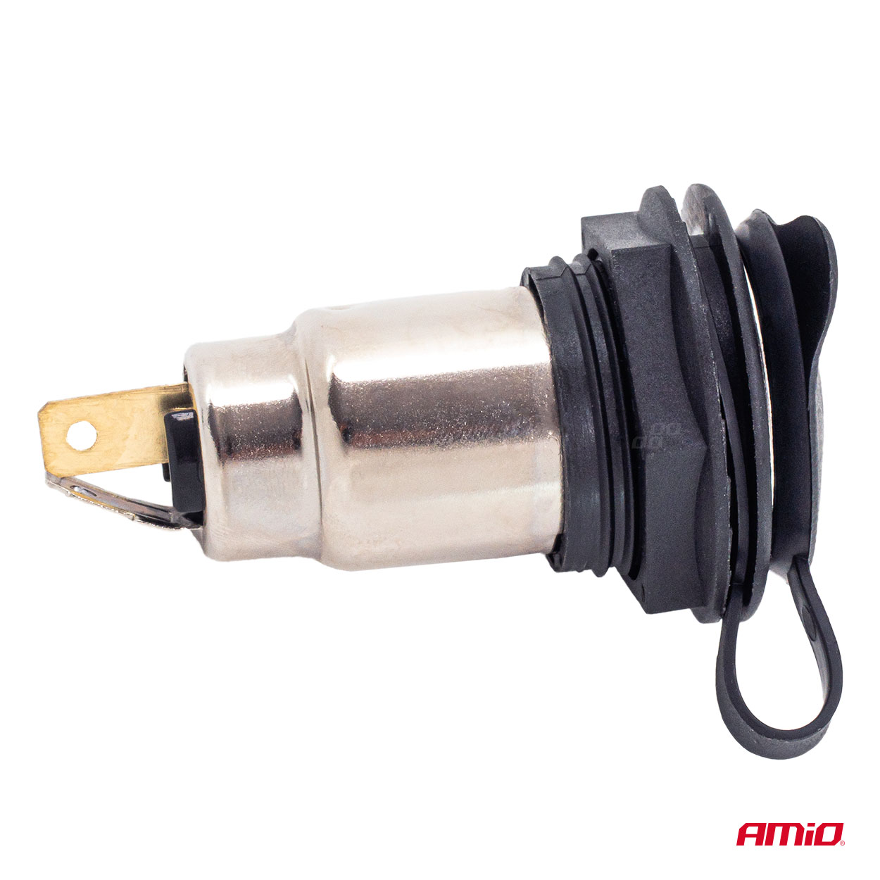 Dodatkowe gniazdo zasilania z klapką skręcane 250 W 12 V 24 V — ujęcie 3