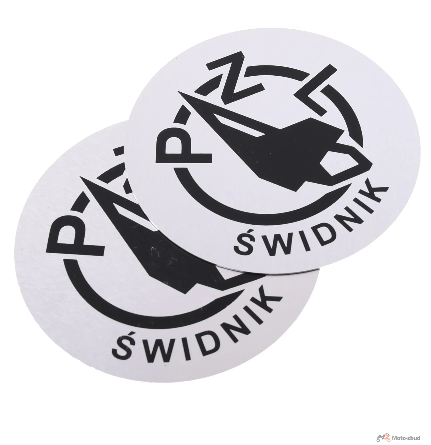 Naklejka / emblemat WSK pzl świdnik aluminiowa kpl. PL