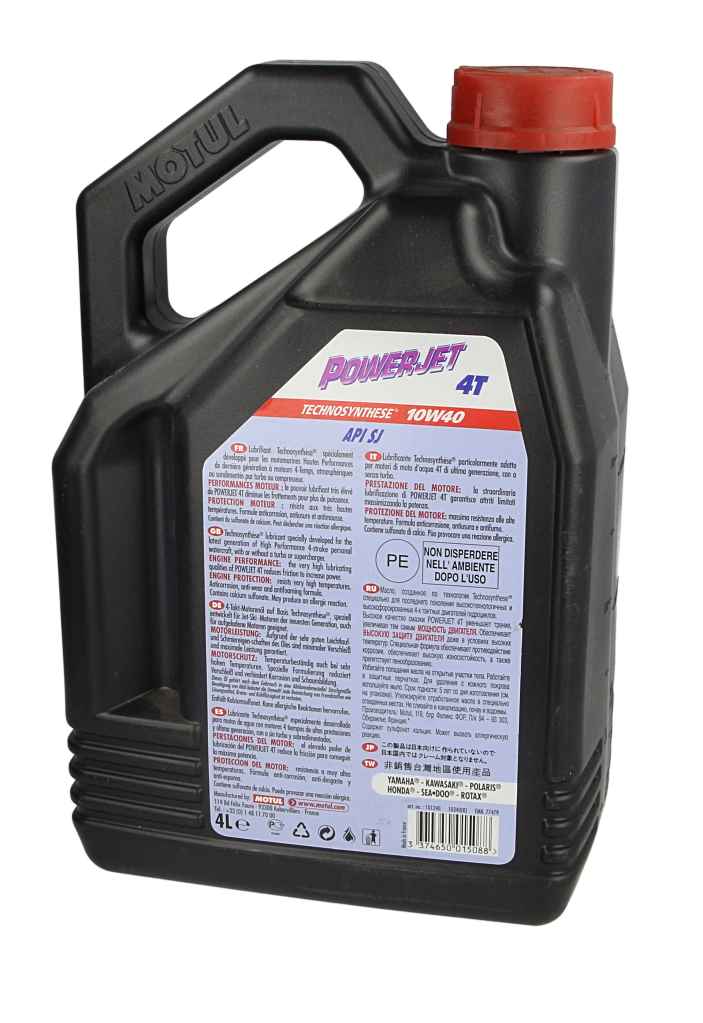 Olej 10W40 MOTUL powerjet 4T 4 l MOTUL 105874 — ujęcie 16