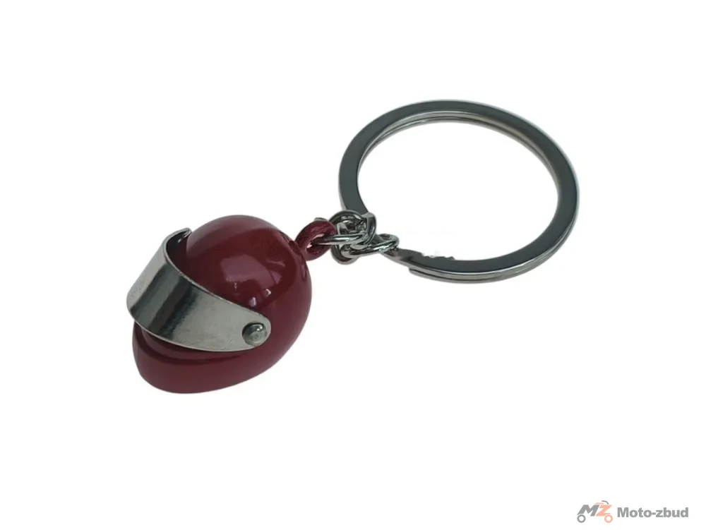 Brelok Do Kluczy Kask czerwony