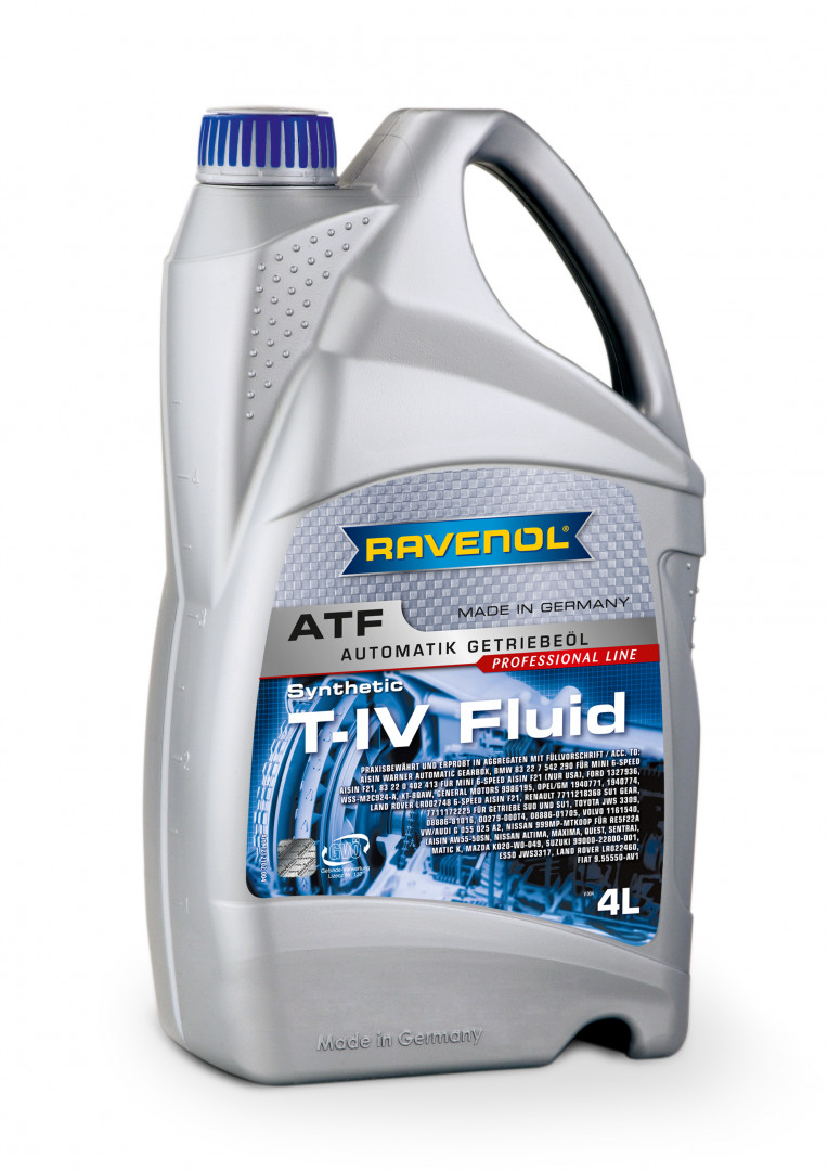Olej RAVENOL ATF do automatycznych skrzyń biegów t-iv Fluid 4 l — ujęcie 2