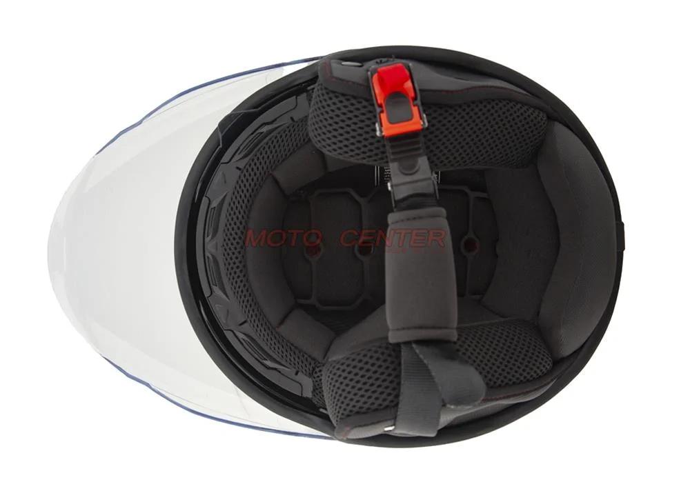 Kask motocyklowy otwarty z blendą City-Bike YA-662 czarny mat rozmiar L Homologacja ECE 22.06 — ujęcie 6