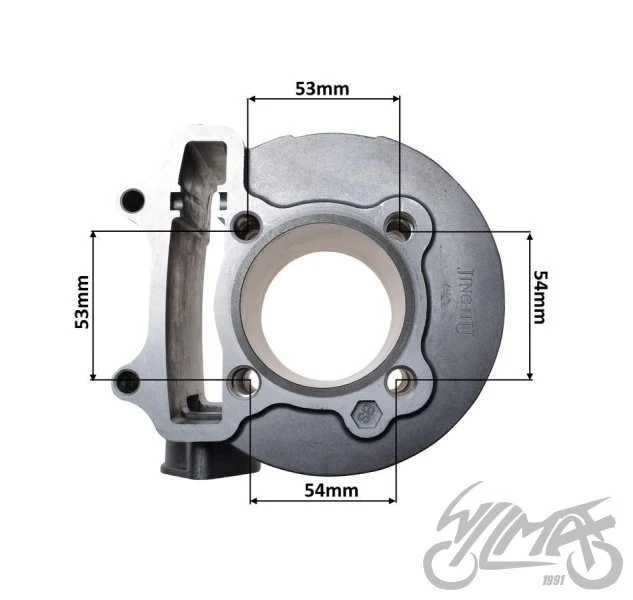 Cylinder 57,40 GY6 EURO 4 4T komplet — ujęcie 2