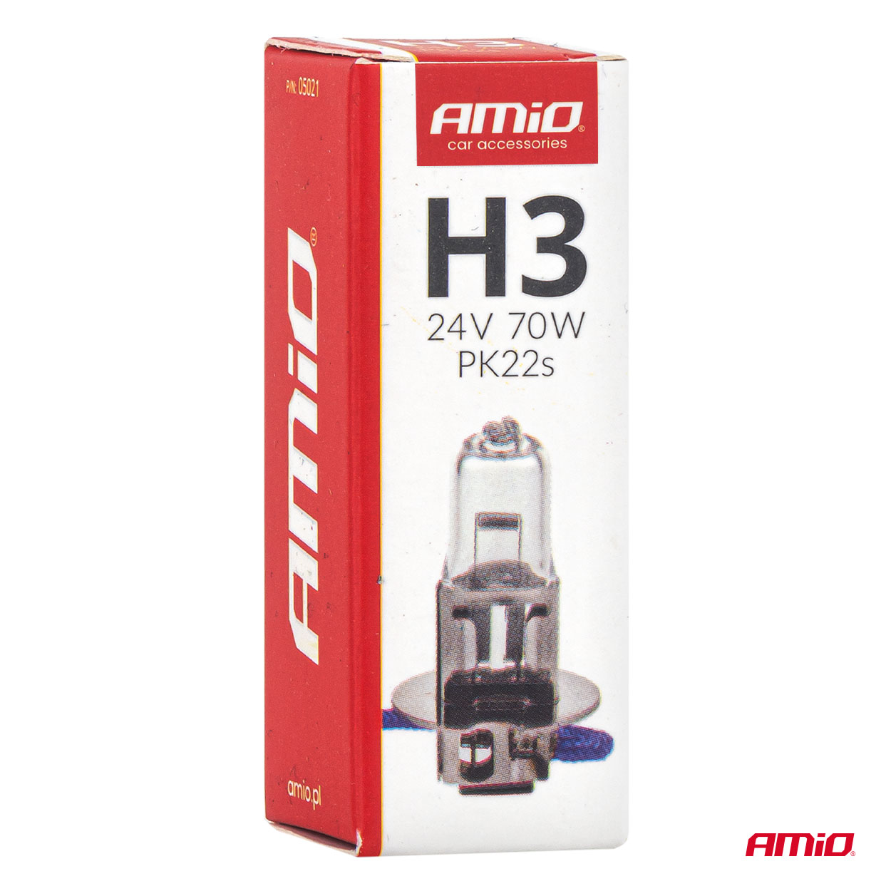 Żarówka halogenowa H3 24 V 70 W PK22s — ujęcie 6