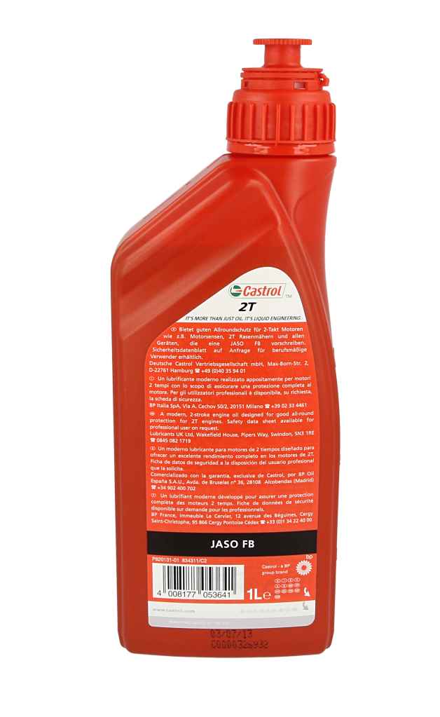Olej silnikowy castrol 2T/SUPER tt — 1 l CASTROL 15F651 — ujęcie 13