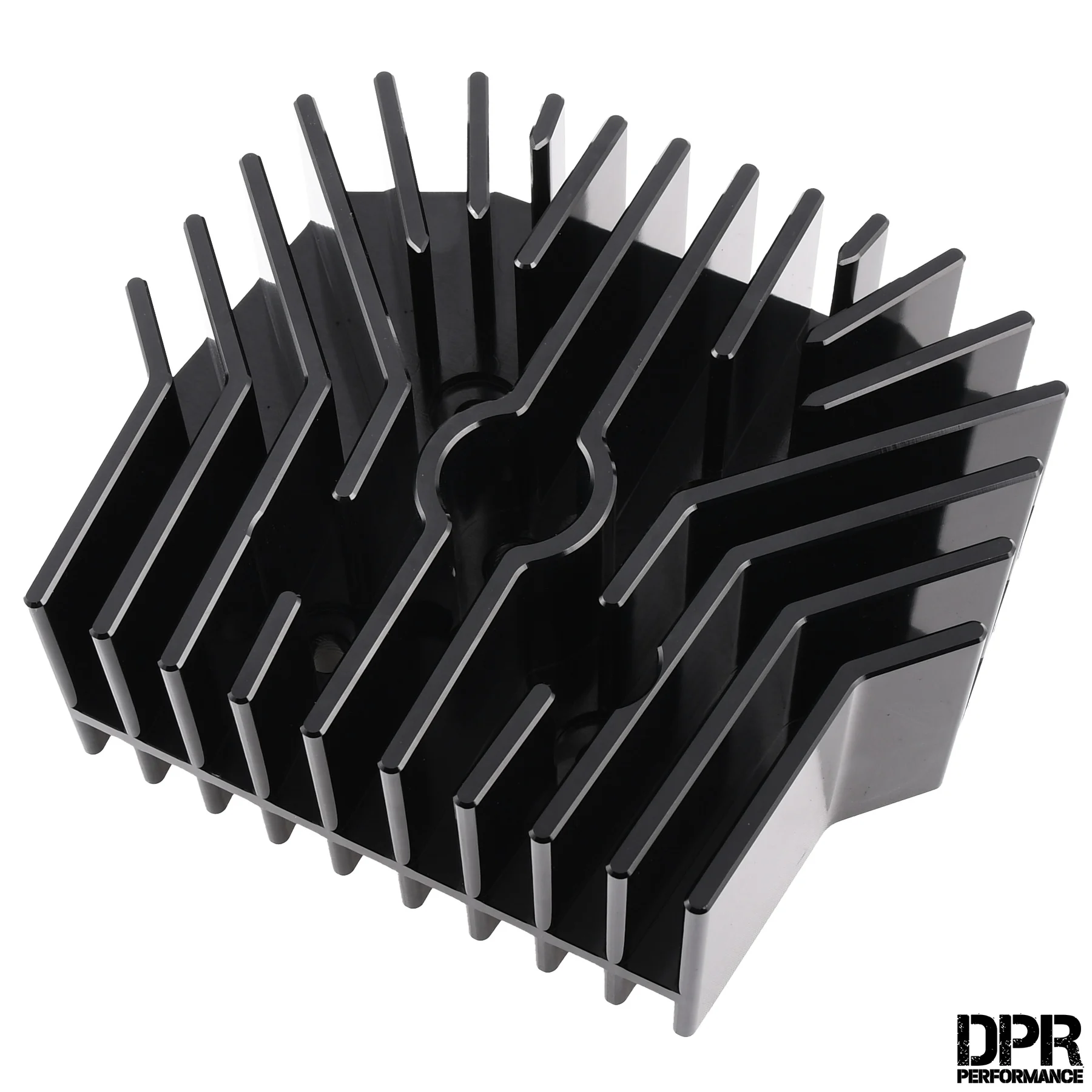 Głowica cylindra Simson mtx 130 Big Bore aluminium CNC V1 czarna DPR Performance — ujęcie 1
