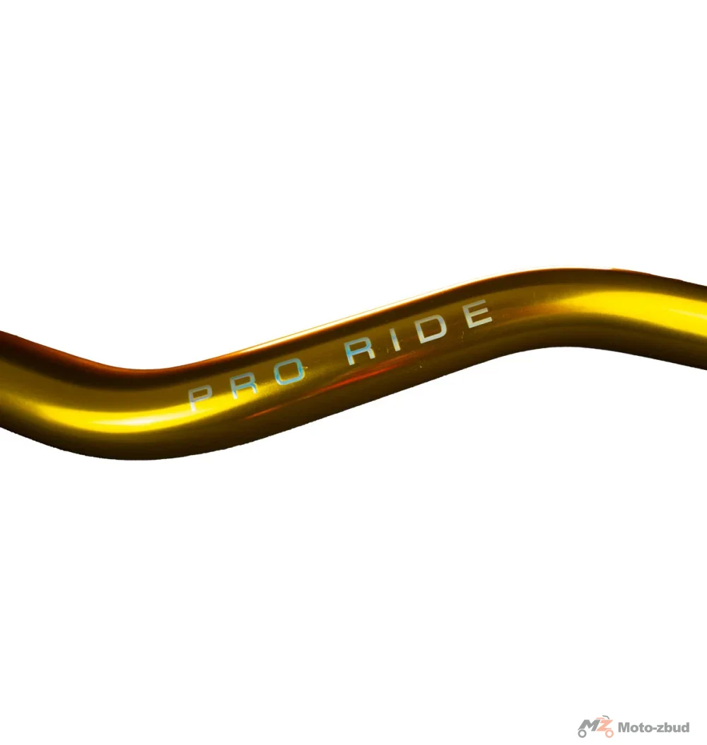 Kierownica fatbar KRM Pro Ride złoto - holo 22/28,6 mm — ujęcie 2