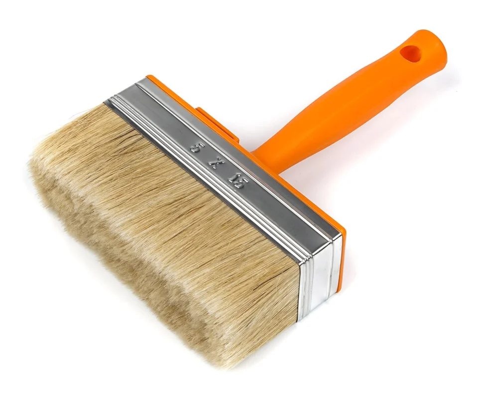 Pędzel tapetowy ławkowiec tapeciak Maklovitsa mieszane włosie 15 cm Polax