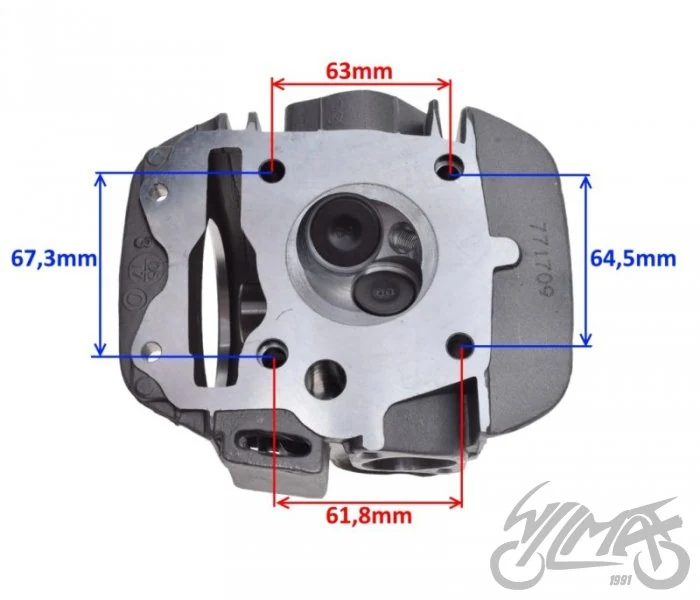 Głowica cylindra silnik LF120 — ujęcie 2