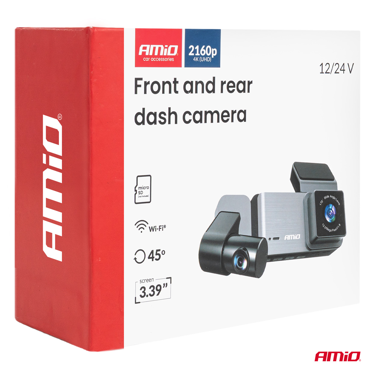 Wideorejestrator samochodowy 4K + 1K + 2K WLAN WIFI UHD 512 GB — ujęcie 7