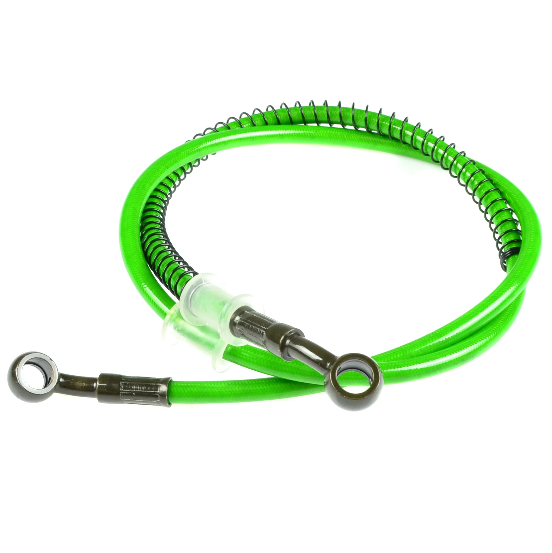 Przewód hamulcowy Racing Force V2 w oplocie 100 cm zielony — ujęcie 1