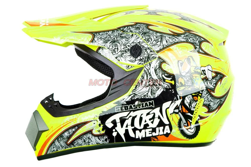 Kask crossowy MPX WL-905 Tatan Seledynowy L — ujęcie 2