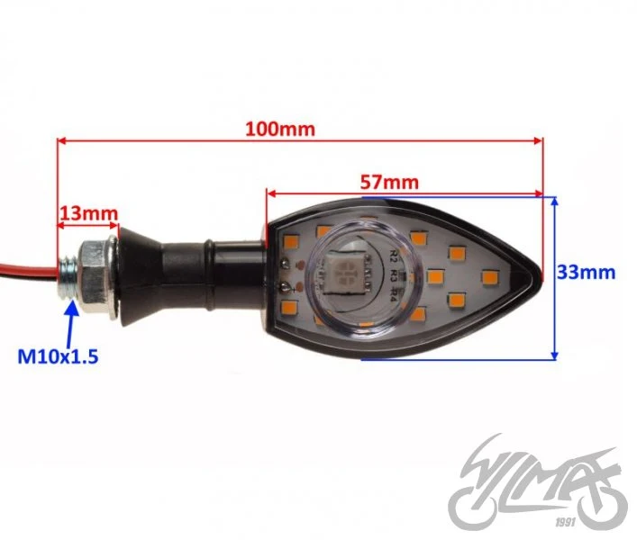 Kierunkowskazy LED AM1473 — komplet — ujęcie 2