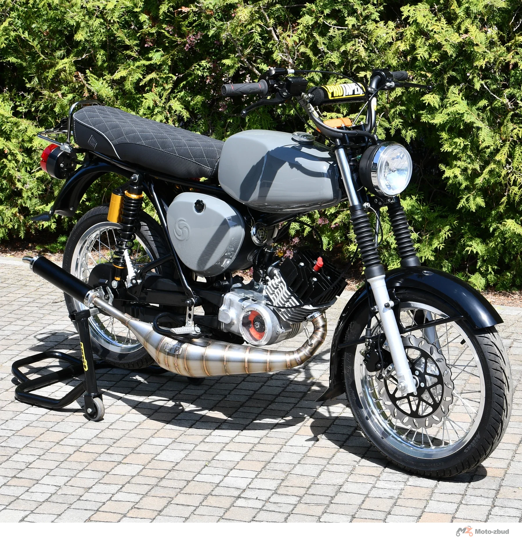 Tłumik Simson racing mtx 130 DPR Performance · real carbon Evo (VM7450) — ujęcie 2