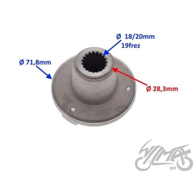 Filtr oleju odśrodkowy do Zipp VZ-2 — ujęcie 3
