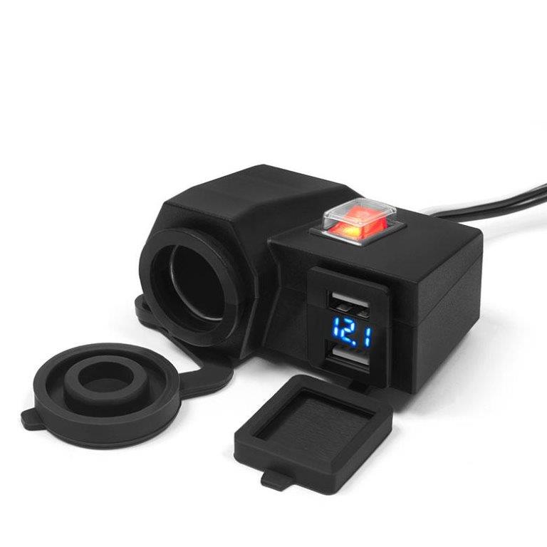 Gniazdo USB motocyklowe / Quad - MUS06 TKN ROZ000015 — ujęcie 2