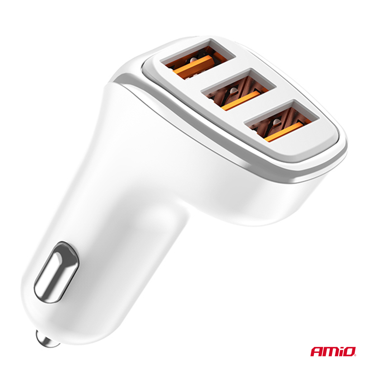 Ładowarka samochodowa 3x USB-A 3.1A — ujęcie 3