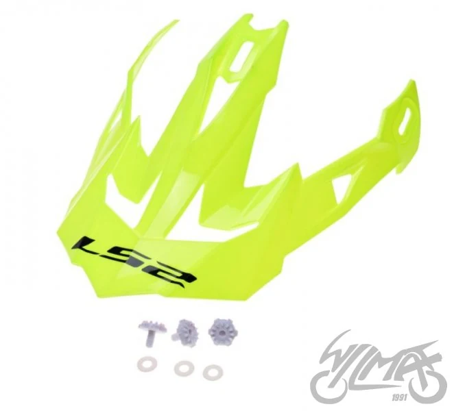 Daszek kasku MX470 h-v yellow