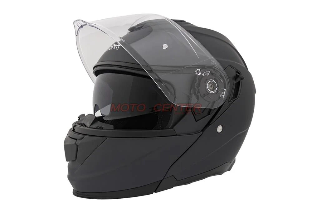 Kask motocyklowy szczękowy BLEXX FF935 grafit mat M ECER22.06 — ujęcie 3