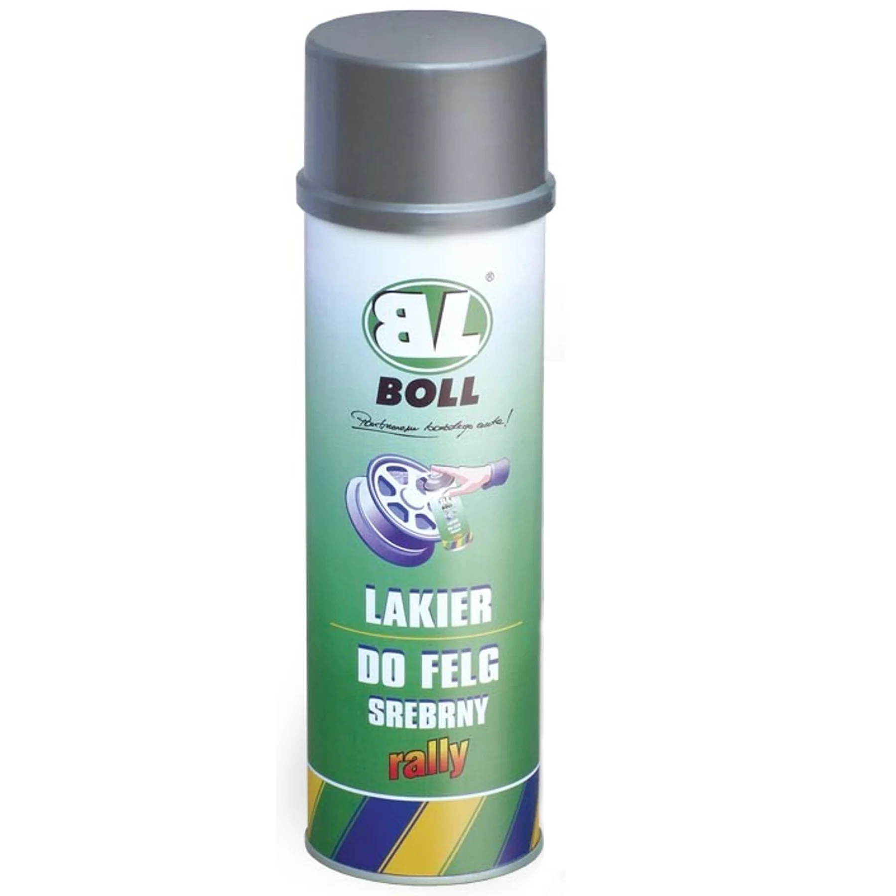 BOLL spray lakier do felg srebrny 500 ml — ujęcie 1