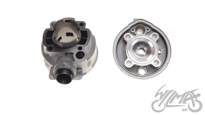 Cylinder AM6 / AM4-5 LC, tłok 47 mm, srebrny — AY3207S — ujęcie 4
