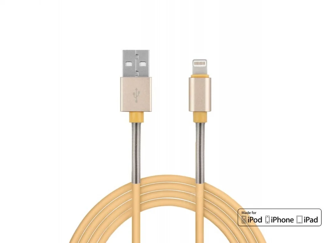 Kabel iPhone Lighting 100cm FullLINK 2,4A AMIO — ujęcie 2