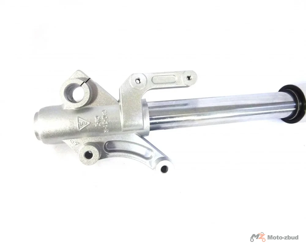 Junak M15 125 cm³ amortyzator przód prawy kpl. (Q37 dł.cał.86 cm) (chrom) (oś imbus) (blokada osi na śrubę M8) — ujęcie 4