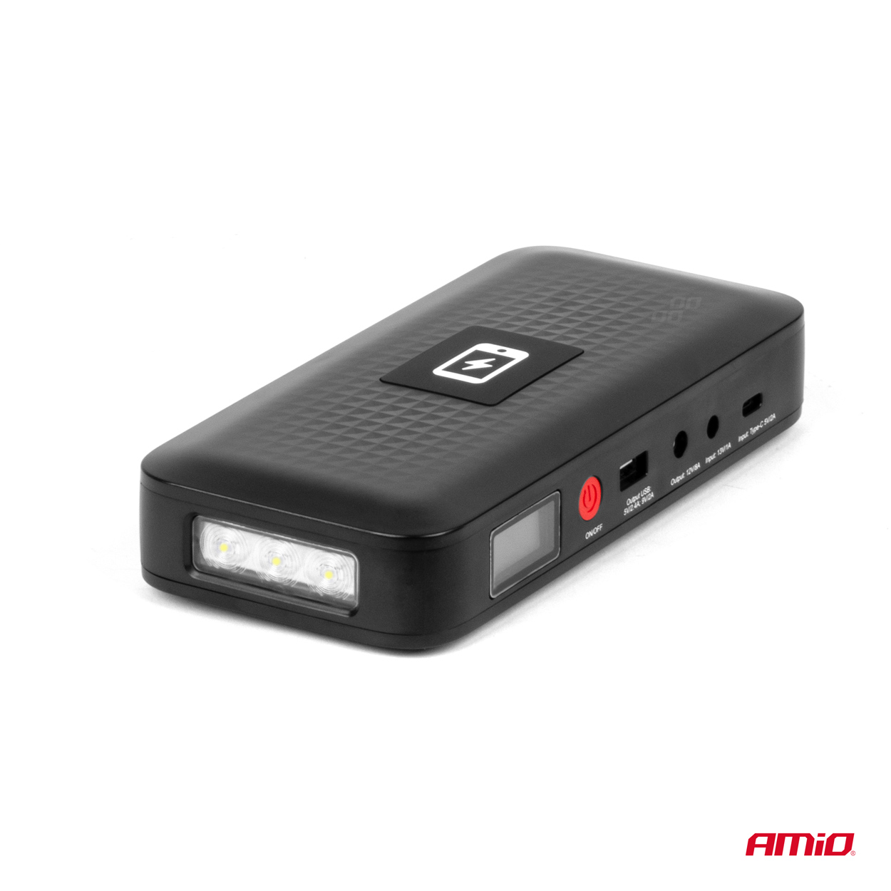 Urządzenie rozruchowe booster jump starer powerbank 12 V 12 Ah 800A — ujęcie 3