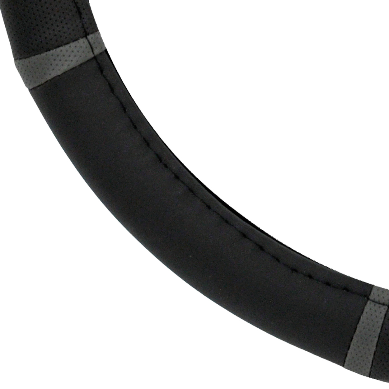 Pokrowiec nakładka na kierownicę samochodową M 37-39cm SWC-06-M — ujęcie 2
