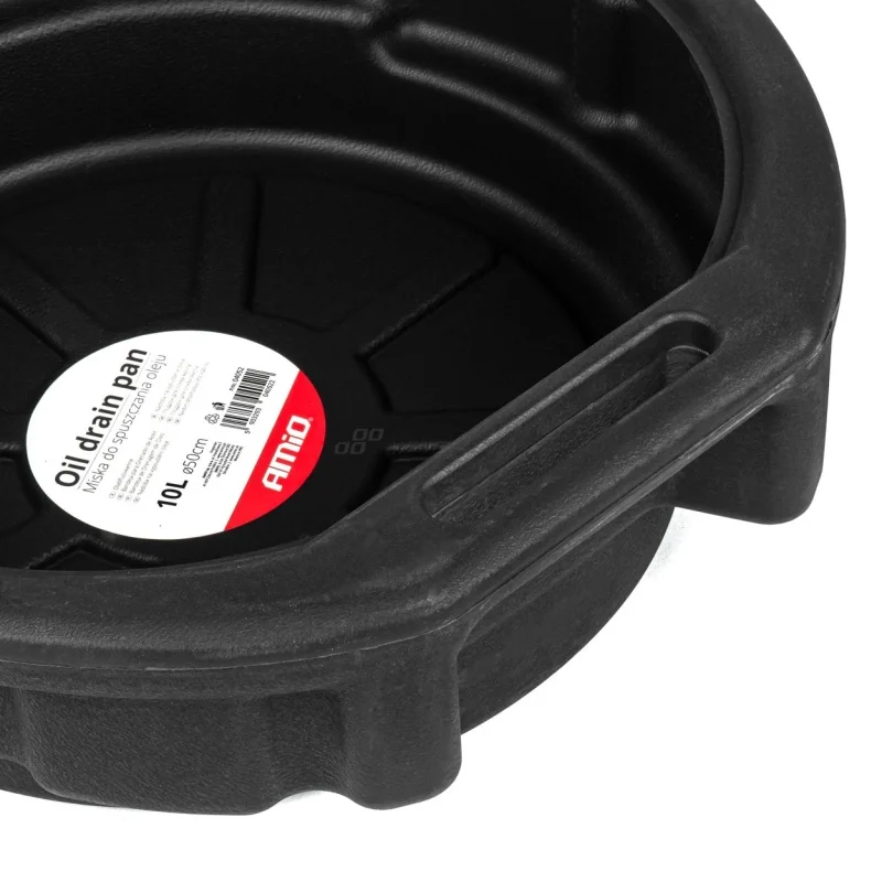 Miska z lejkiem do zlewania oleju spuszczania płynów cieczy 10l 50cm — ujęcie 3