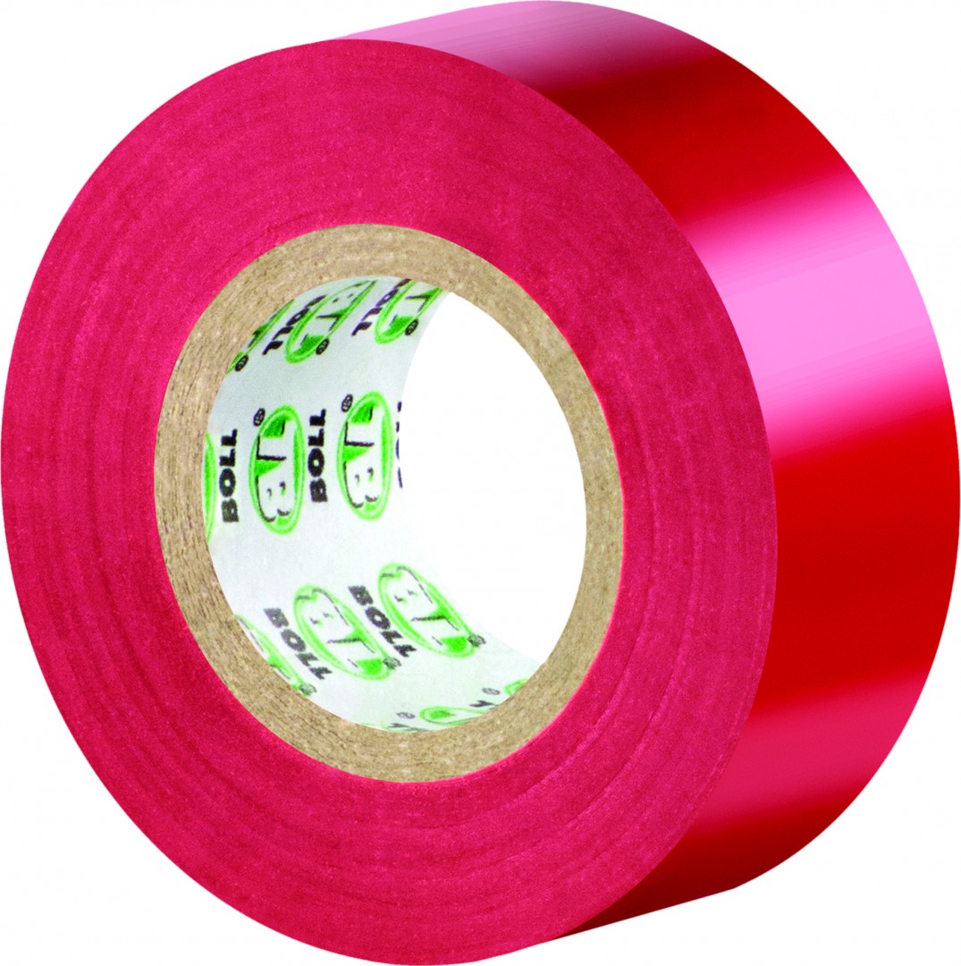 Tasma izolacyjna 19MMX10M czerwona BOLL 0040122