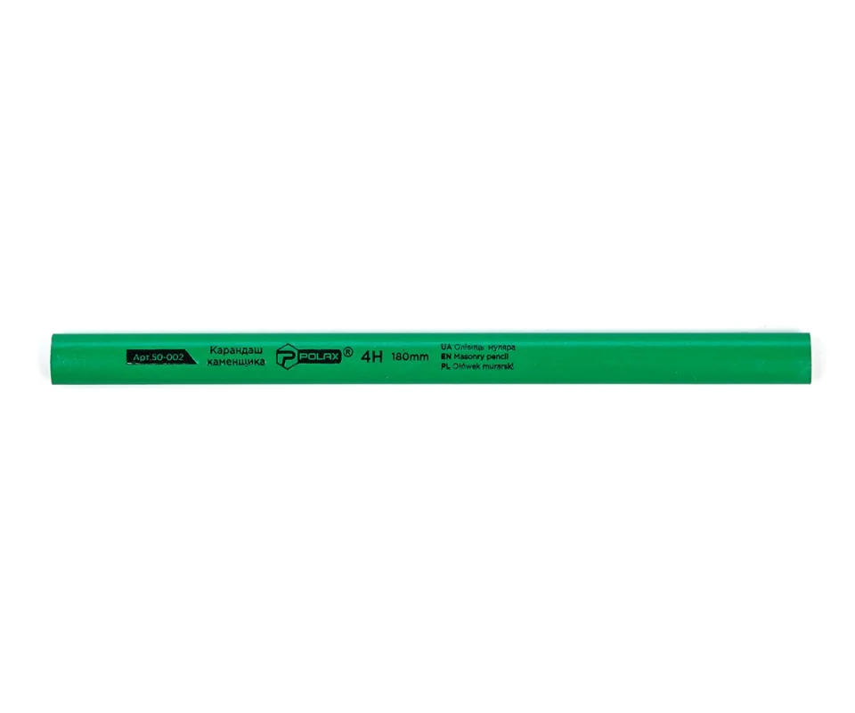 Ołówek murarski budowlany 180 mm 4H Polax — ujęcie 2