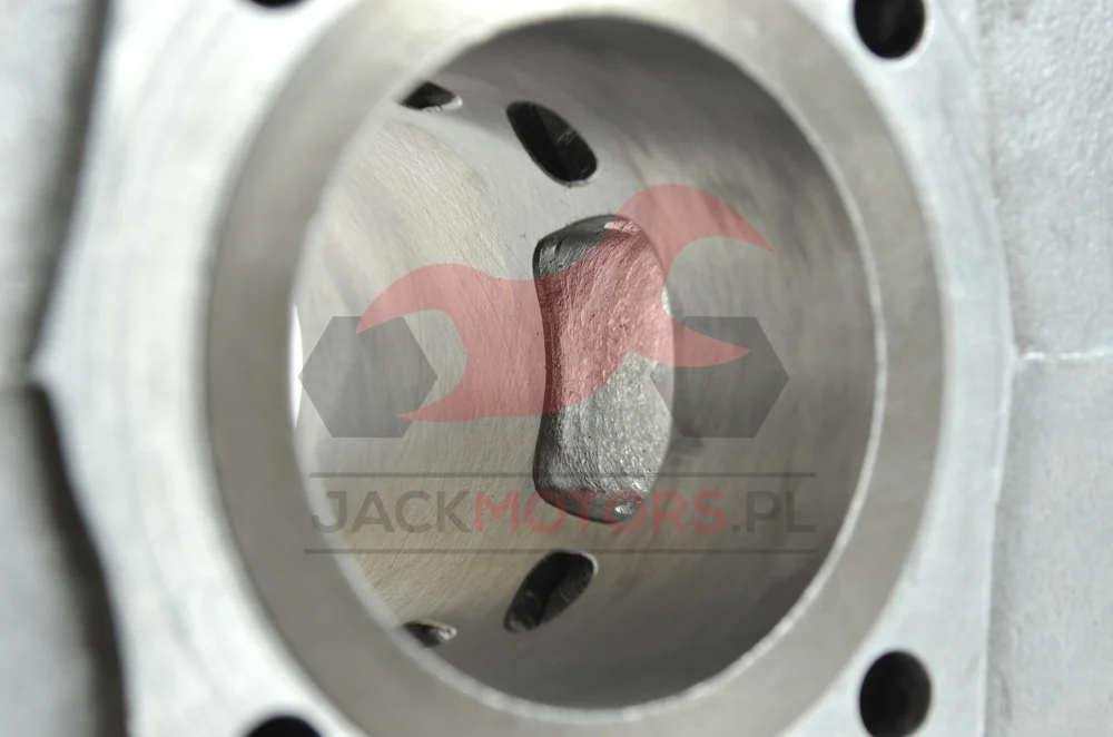Cylinder Simson 85/5/3/2M membrana kpl. Wossner racing · zawór membranowy AM6 + króciec BVF — ujęcie 4