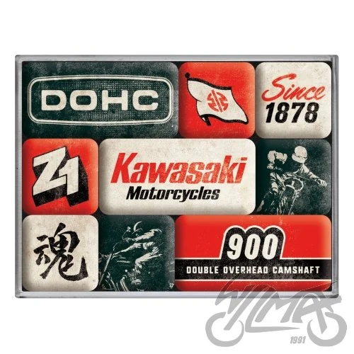 Magnes Kawasaki motorcycle 9 szt. 83114 — ujęcie 1